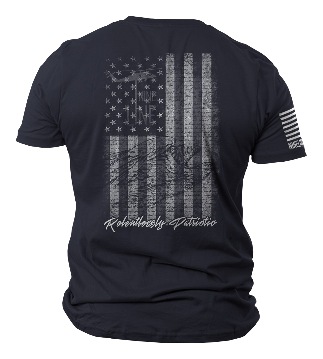 Nine Line Apparel Relentlessly Patriotic American Drop Line Short ...